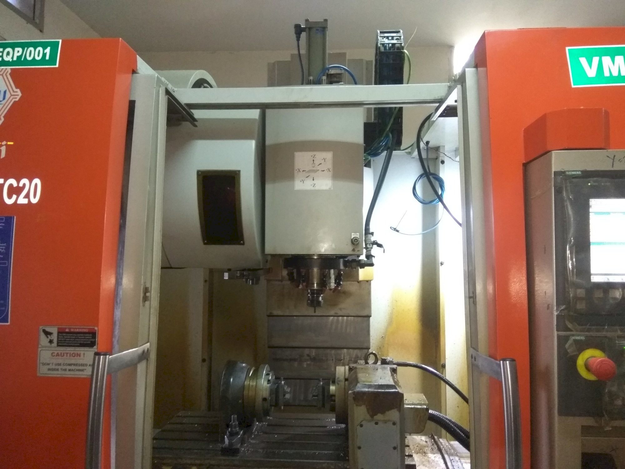 Used BFW Vertical Machining Center ( VMC ) 2011 AGNI BMV 45 TC20